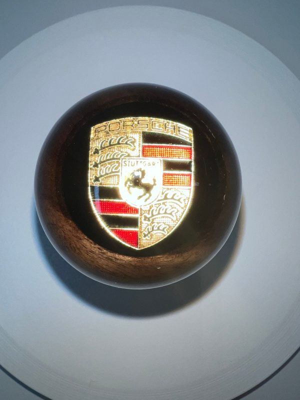 Figured Black Walnut Porsche shift knob - Image 2