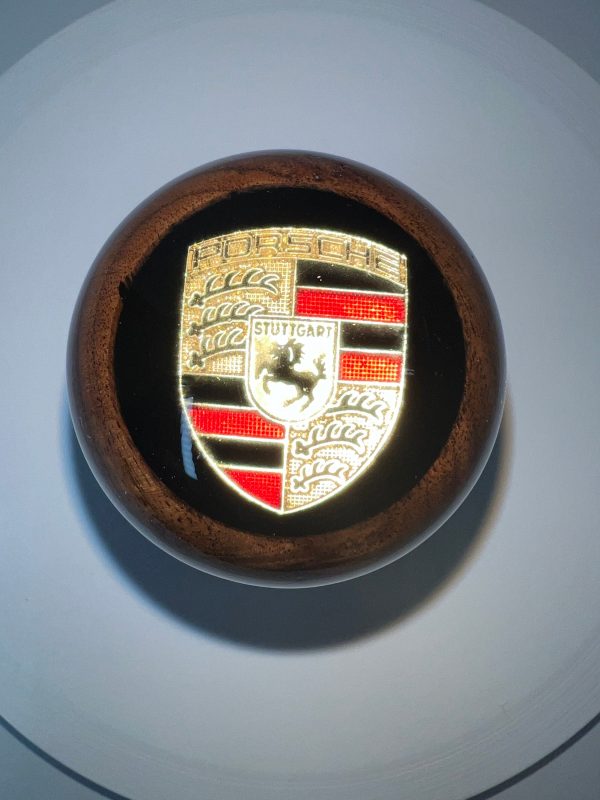 Figured Black Walnut Porsche shift knob - Image 2