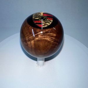 Figured Black Walnut Porsche shift knob