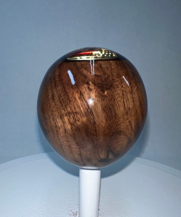 Figured Black Walnut Porsche shift knob - Image 5
